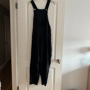 Chico's Overalls Size 1 Black